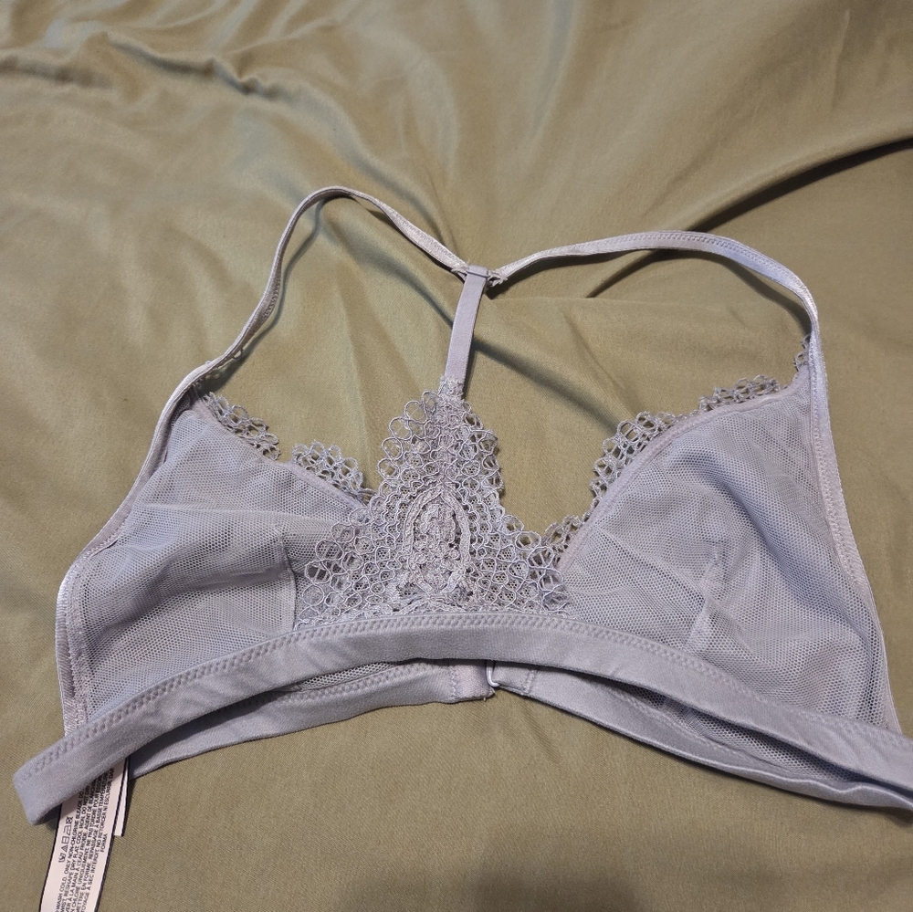 Victoria's Secret Lace Bralette in Light Blue